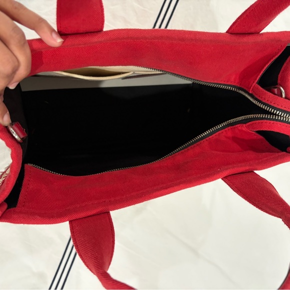 Marc Jacobs Red and Tan Tote Bag - Picture 6 of 6